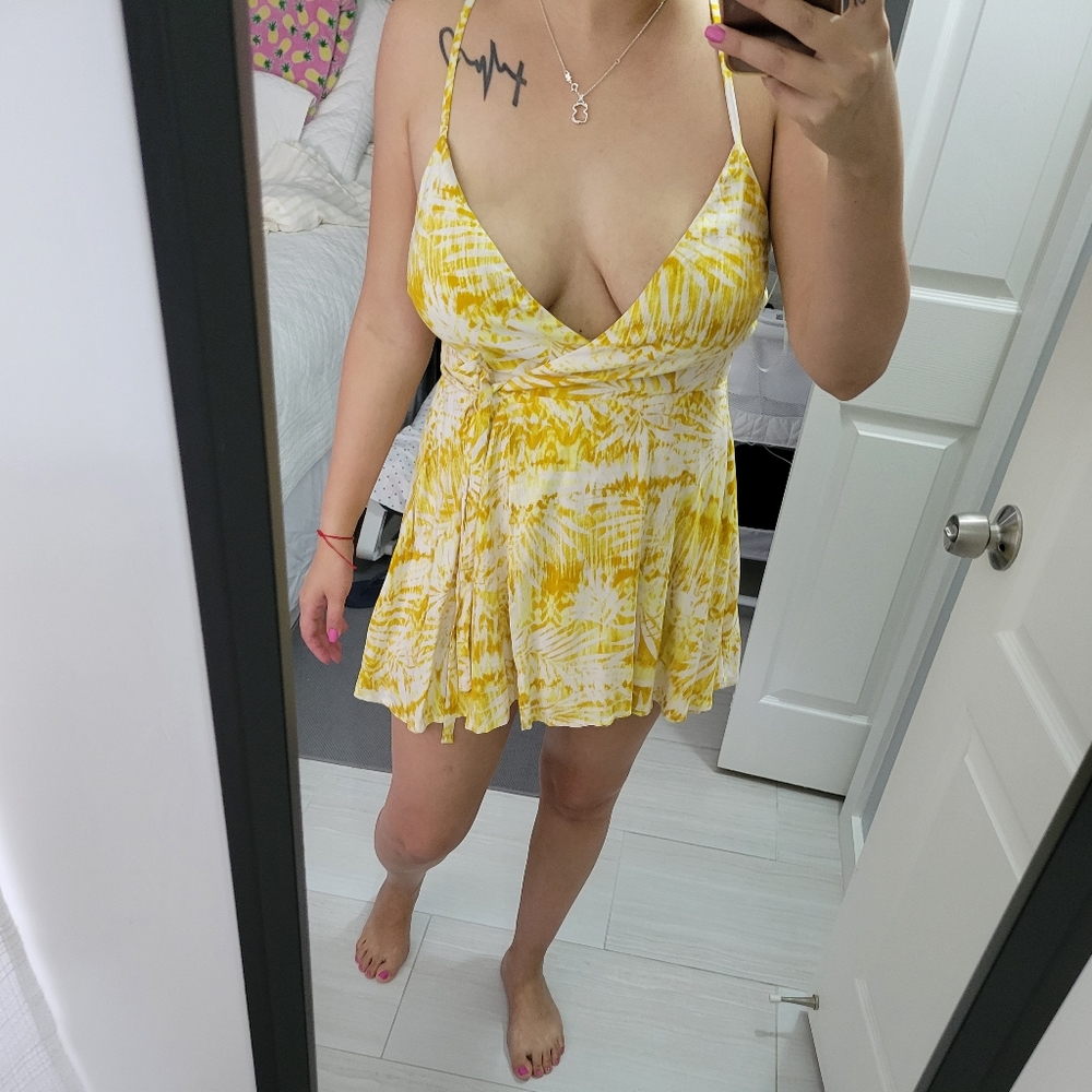Yellow Romper size M